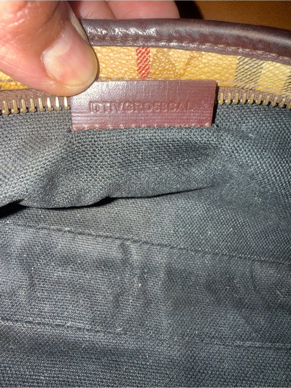 Burberry Vintage Nova plaid Baguette Classic Shoulder bag - Picture 9 of 11